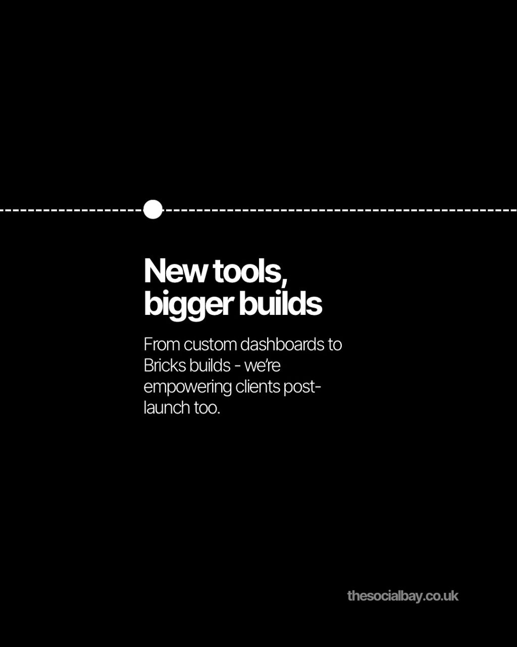 Instagram post from thesocialbayuk. This post is in position 9.