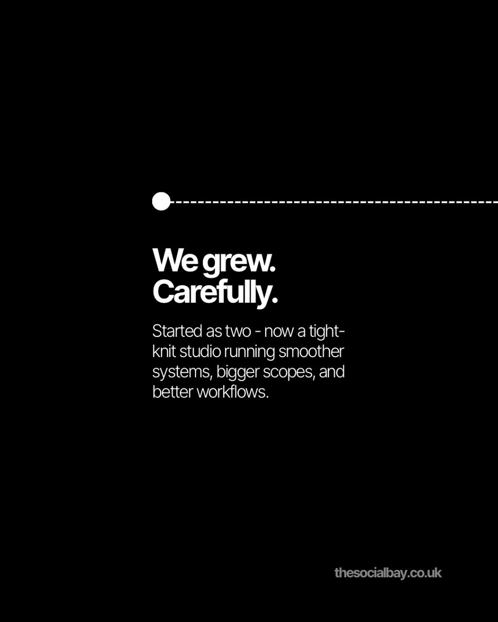 Instagram post from thesocialbayuk. This post is in position 7.