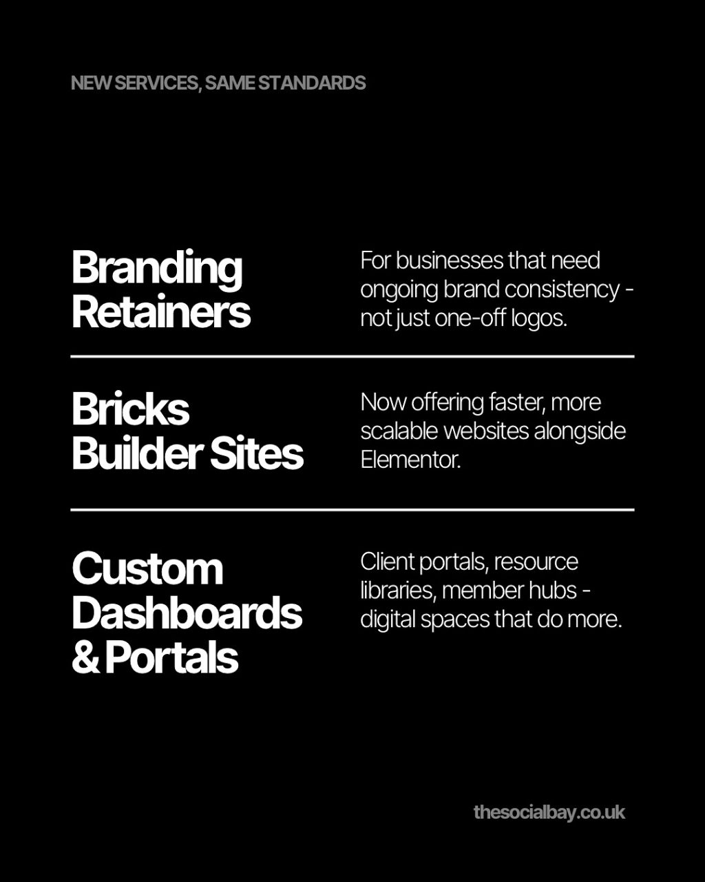 Instagram post from thesocialbayuk. This post is in position 5.