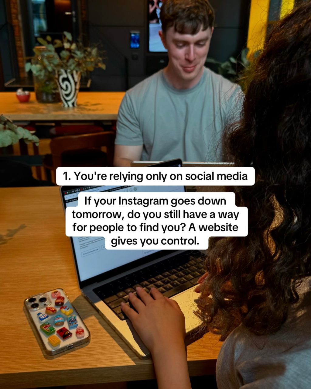 Instagram post from thesocialbayuk. This post is in position 1.