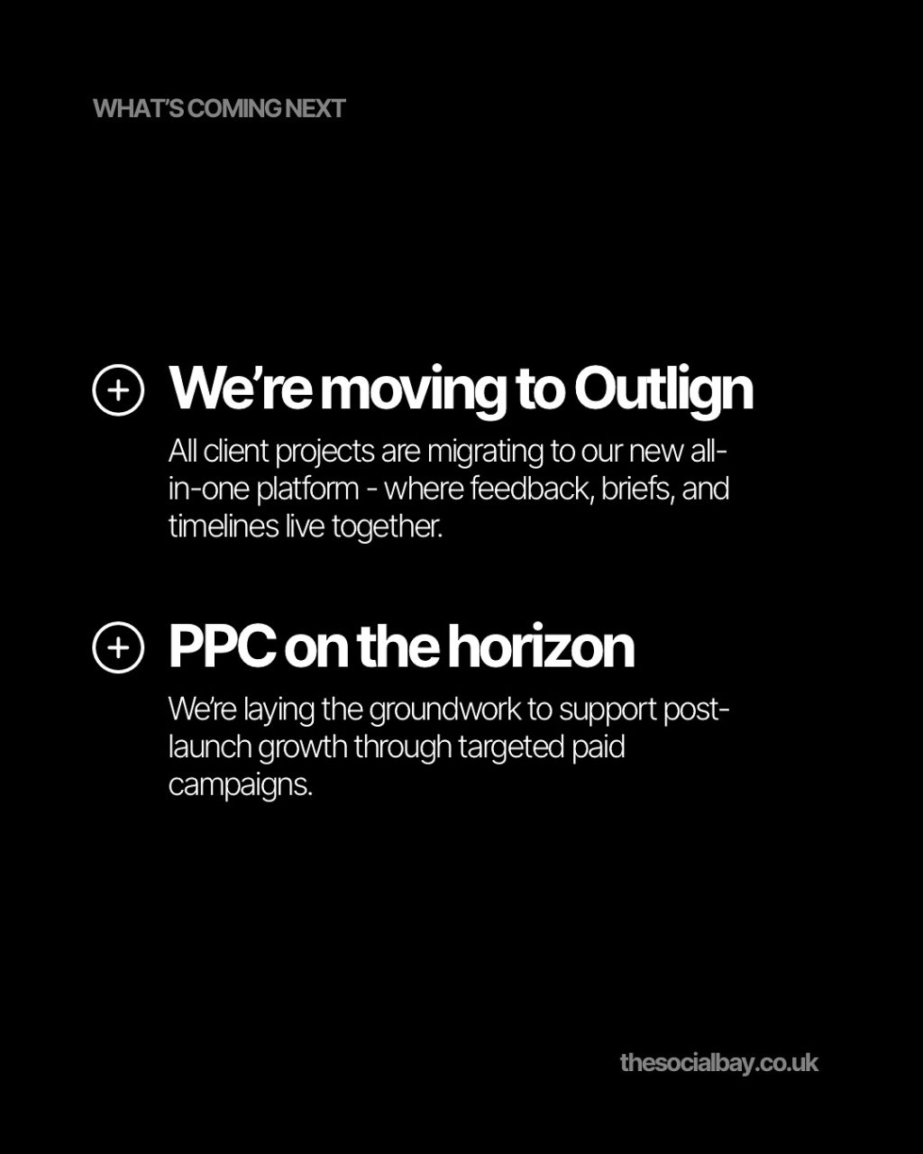 Instagram post from thesocialbayuk. This post is in position 11.