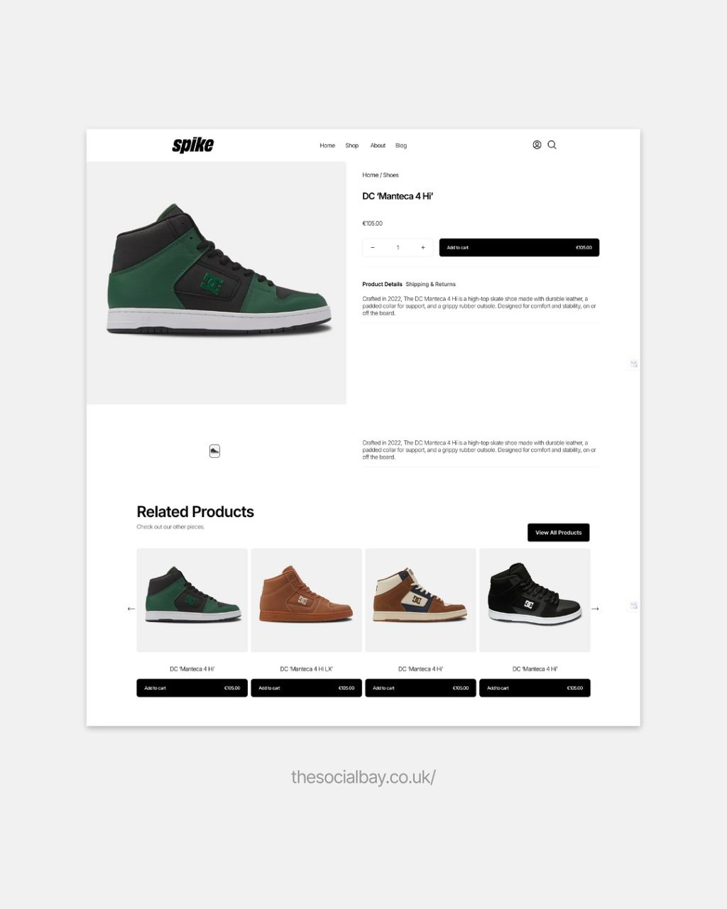 Instagram post from thesocialbayuk. This post is in position 2.